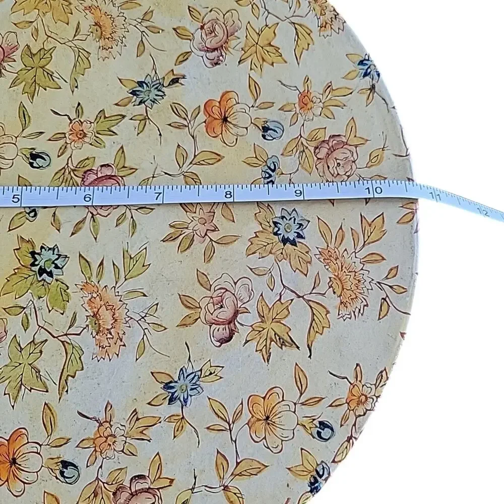 Japanese Chintz Divided Plate Hors d'oeuvres Platter Antique Cottage Chic BOXED
